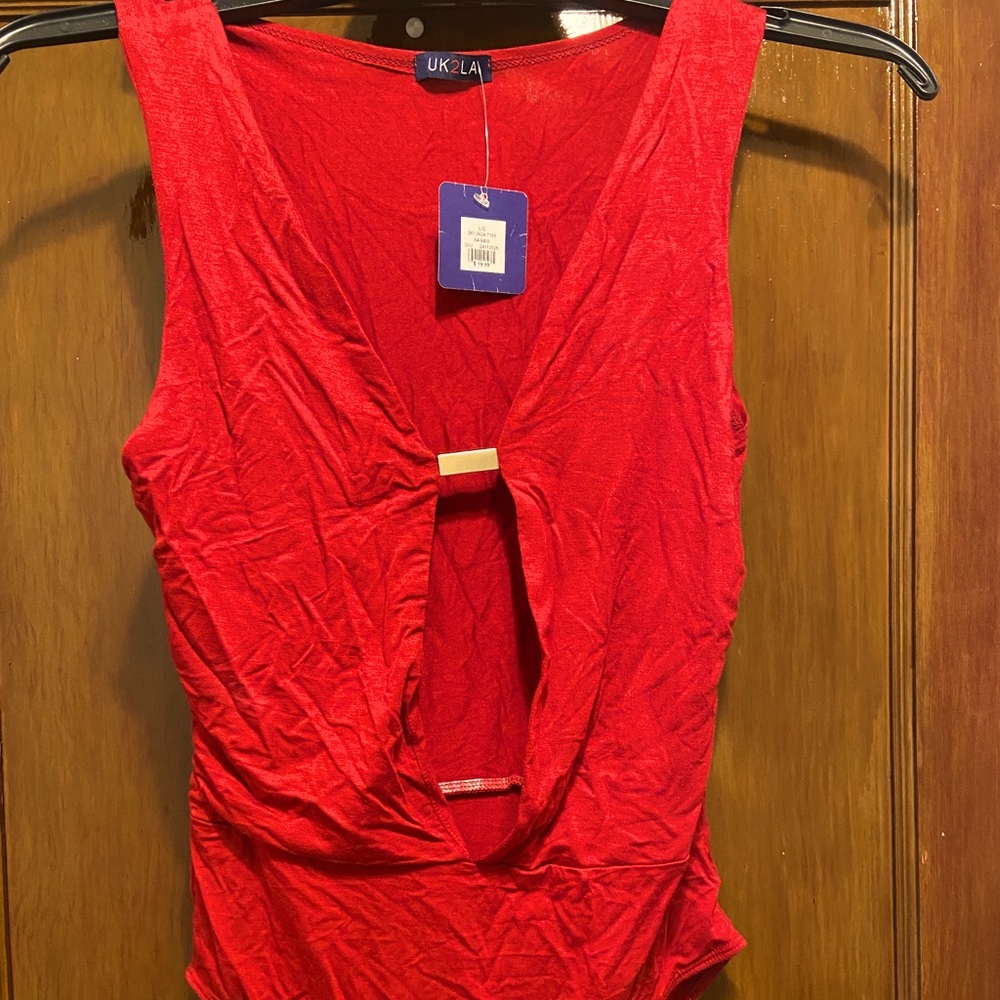 Red Bodysuit